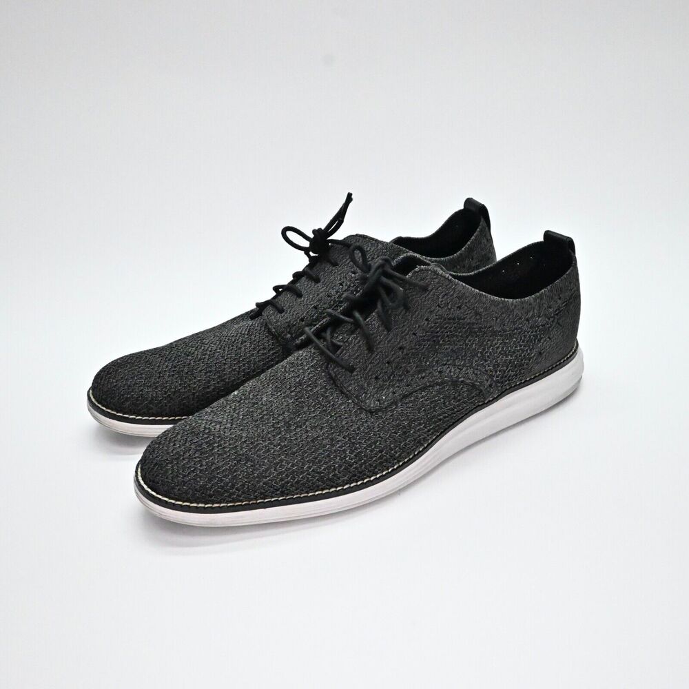 COLE HAAN Sneakers Mens Size‎ 13 Charcoal Gray Grand OS Stitchlite Derby Lace Up